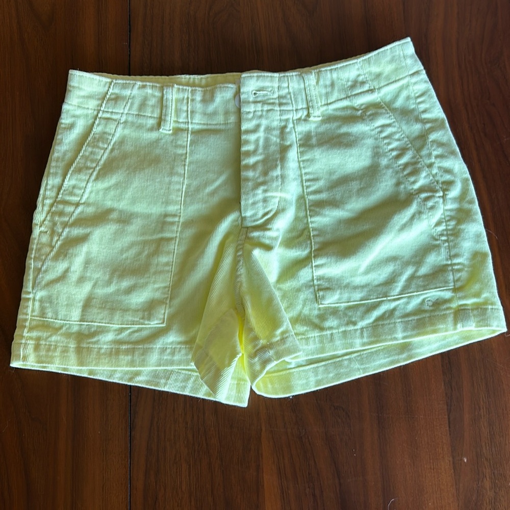 Seventyseven Cord Shorts Size 0 Pomelo